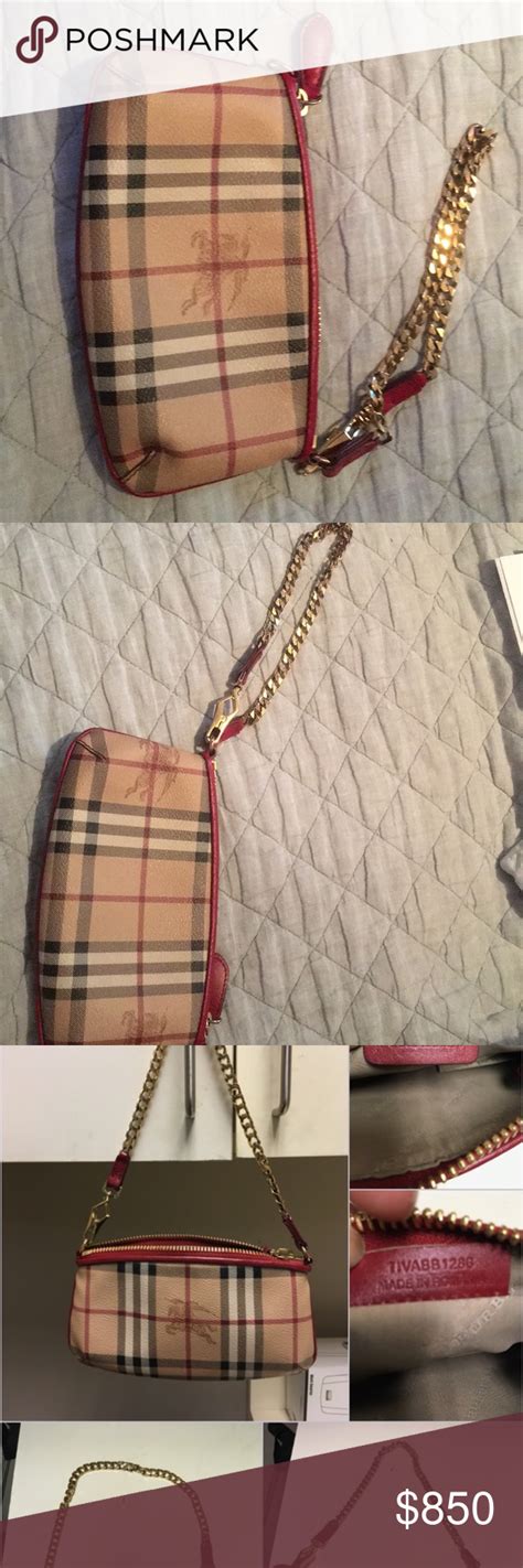 burberry wristlet clutch|vintage burberry clutch bag.